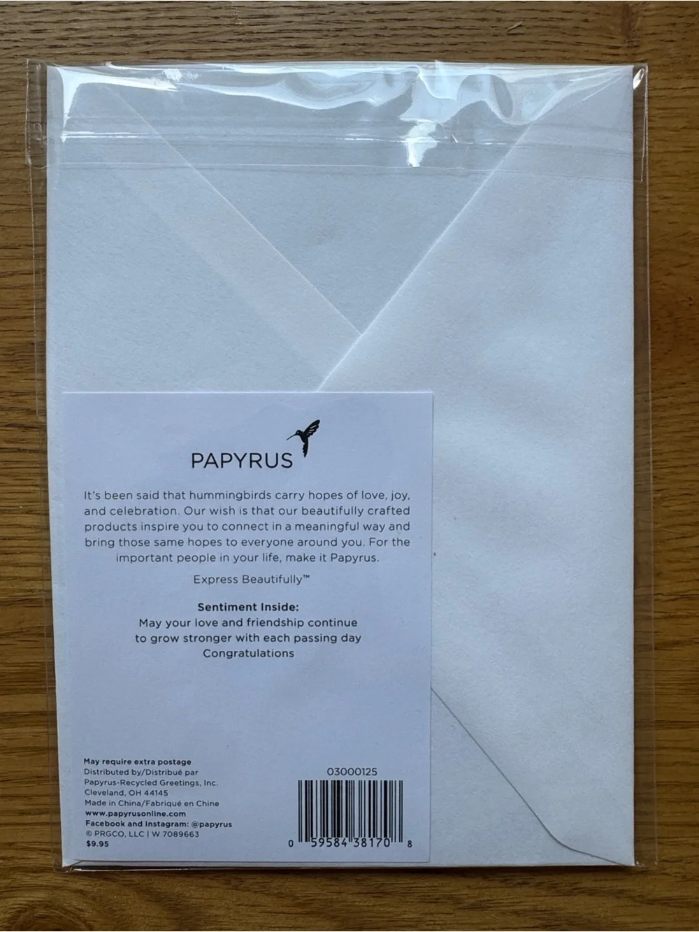 Wedding Card Assortment Set of 5 - NWT